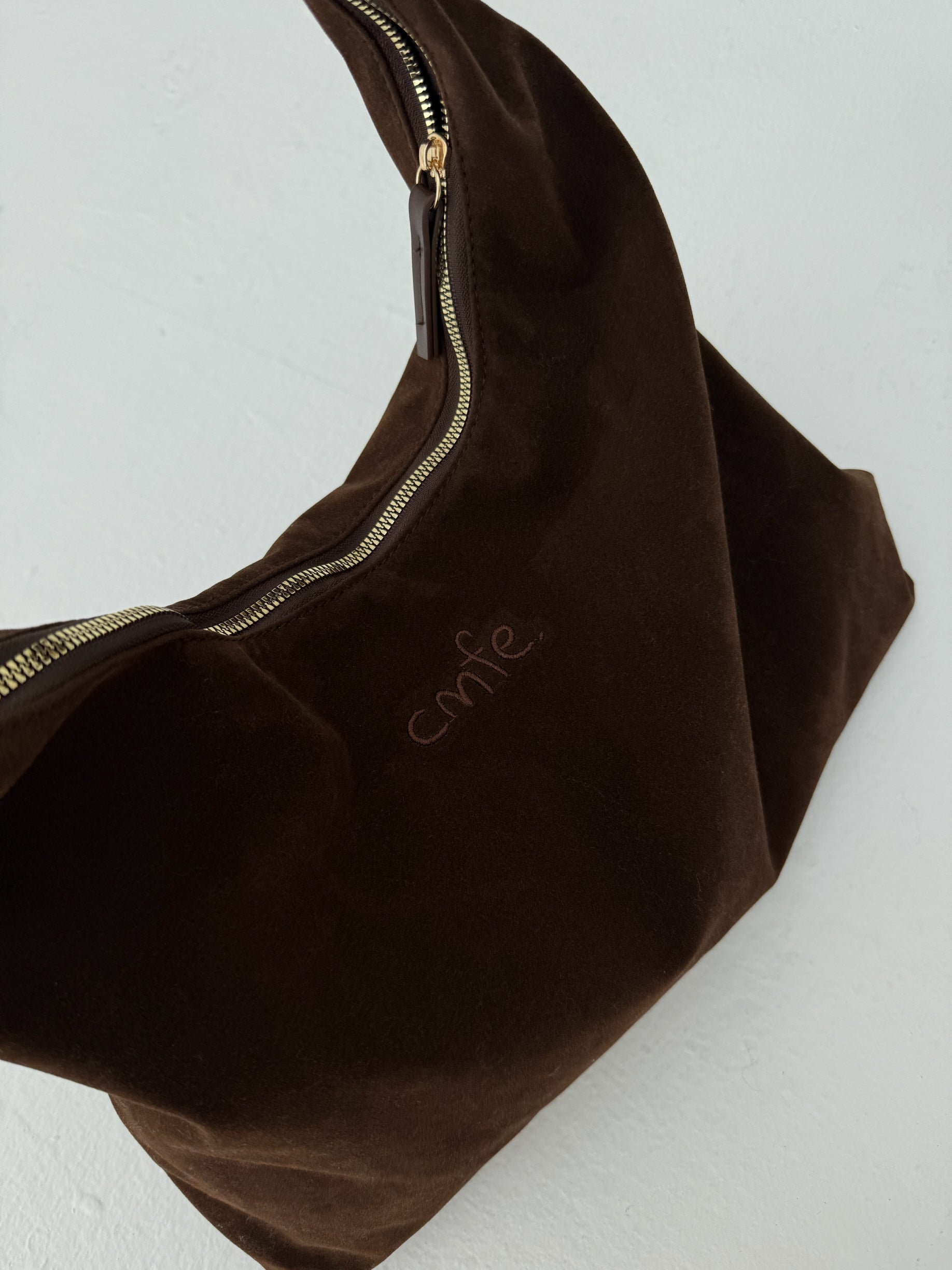 cmfe. handbag - coffee brown
