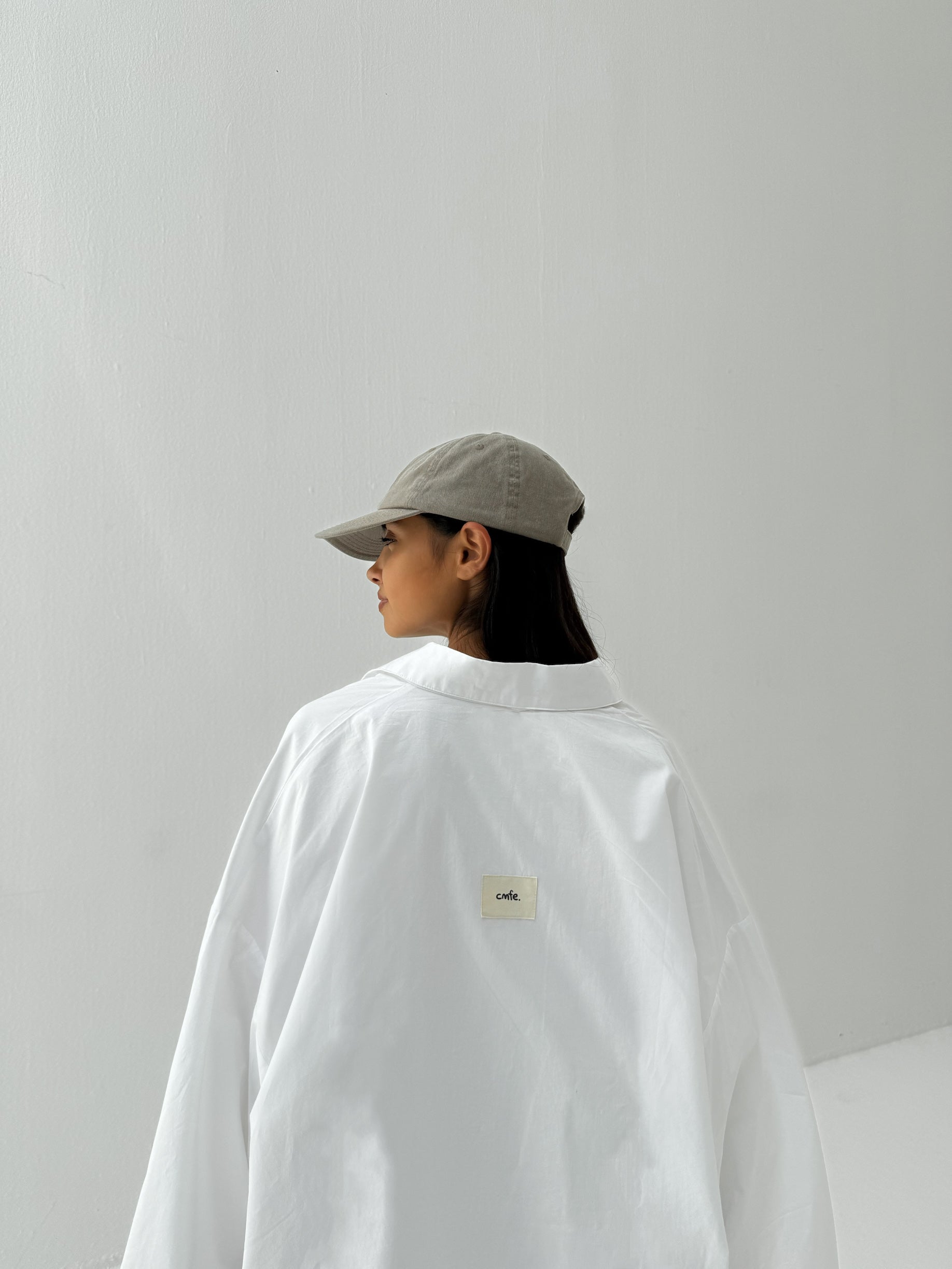 cmfe. poplin shirt - white