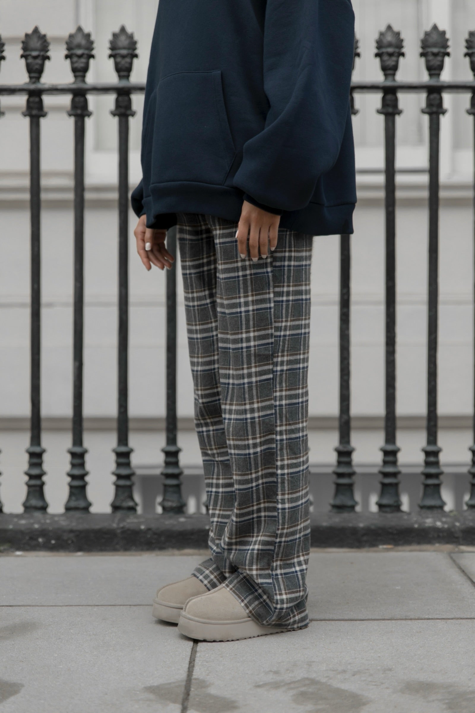 cmfe. checked trousers