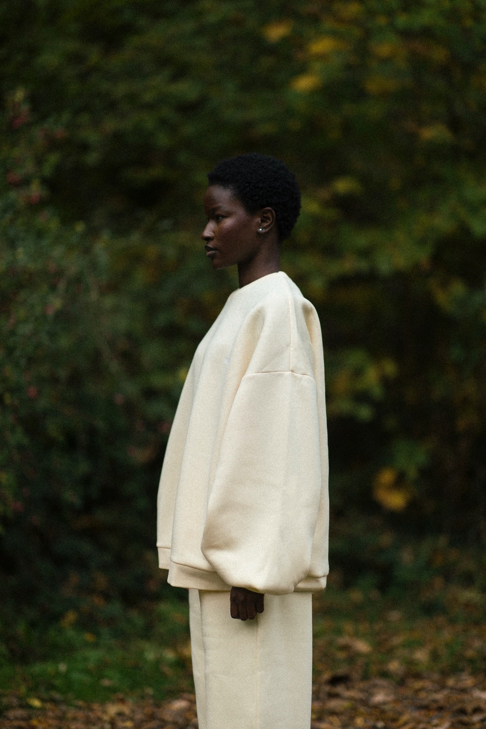 cmfe. oversized sweatshirt - butteryellow