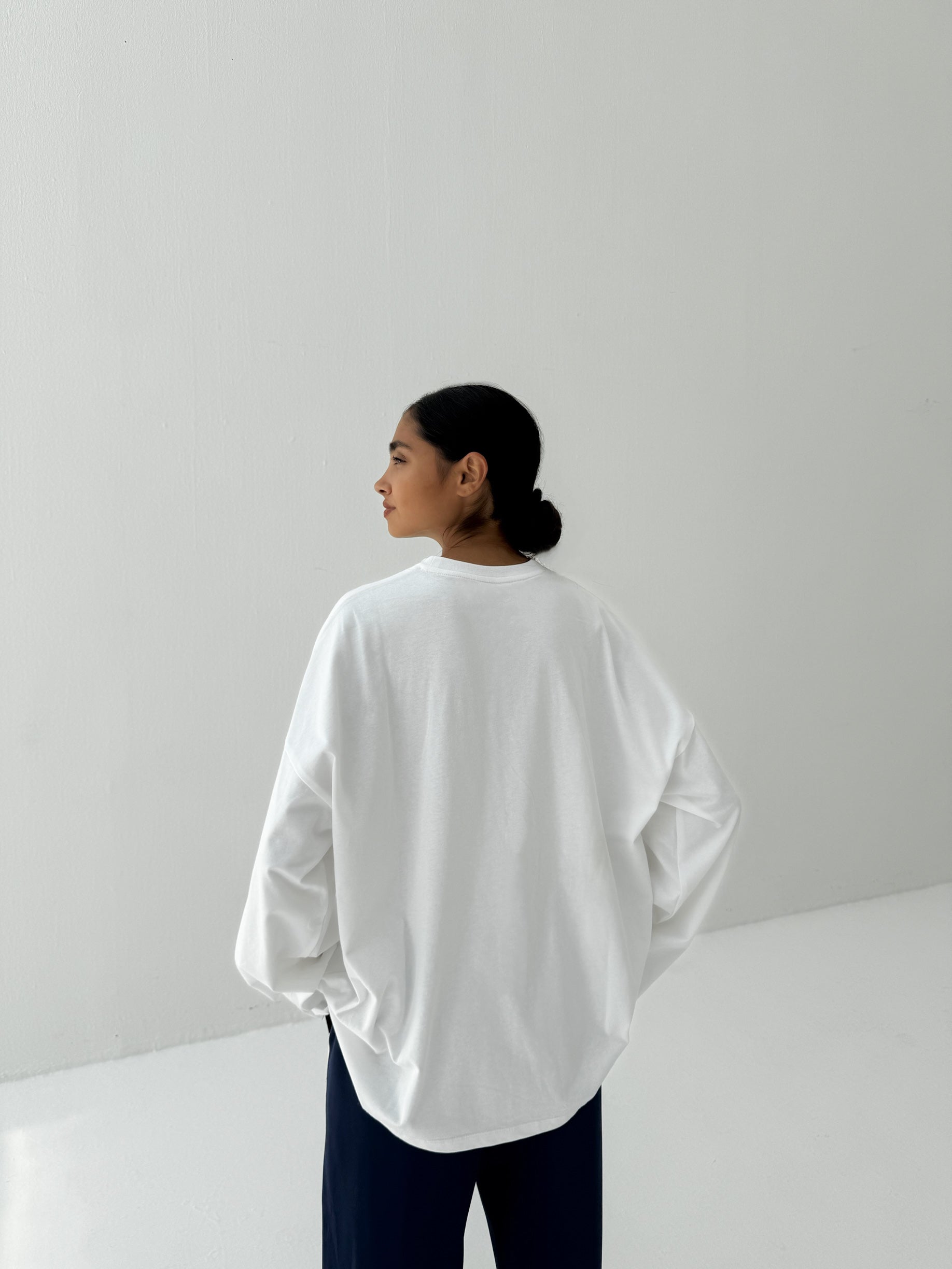 cmfe. oversized t-shirt with sleeves