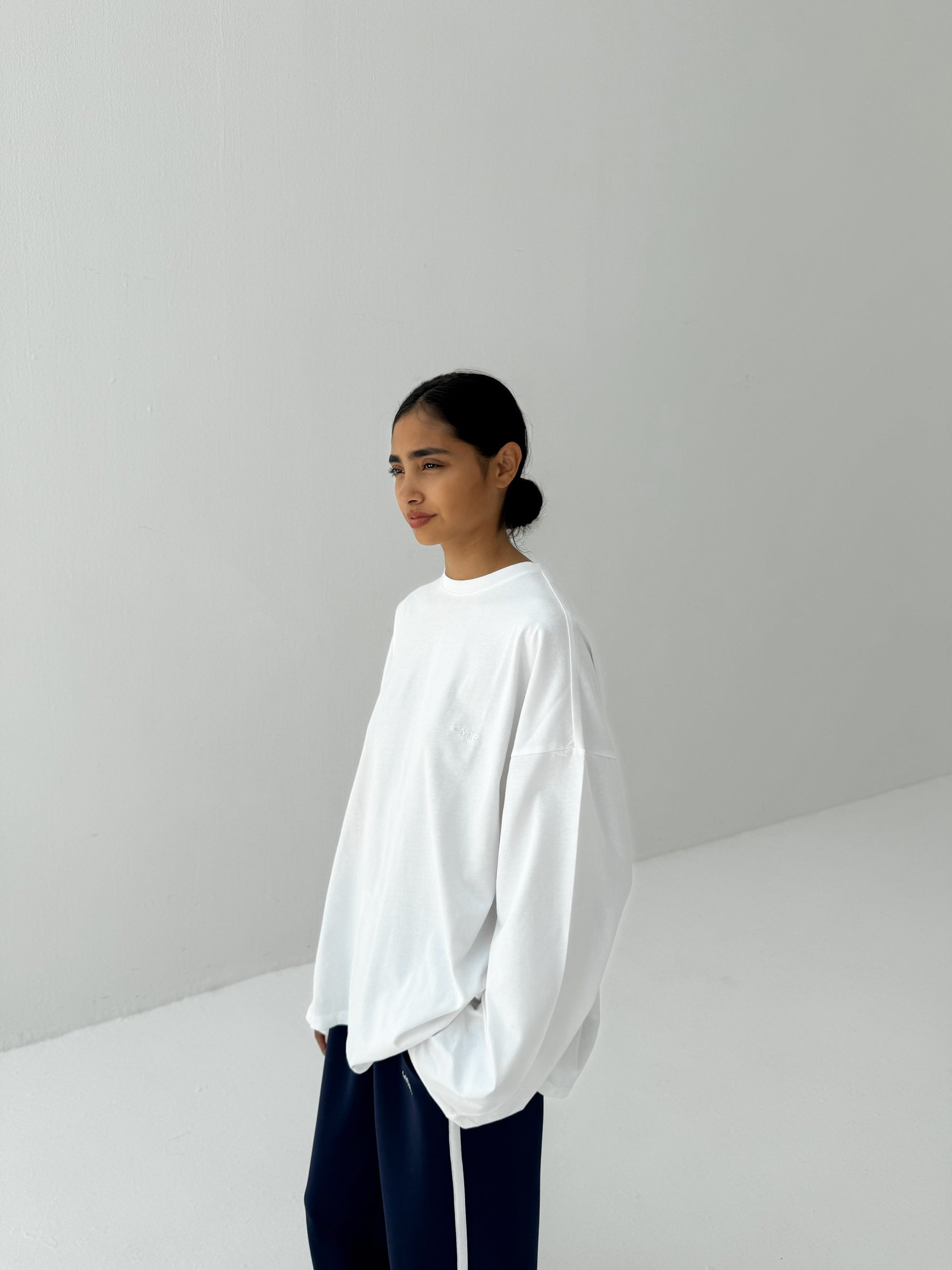 cmfe. oversized t-shirt with sleeves