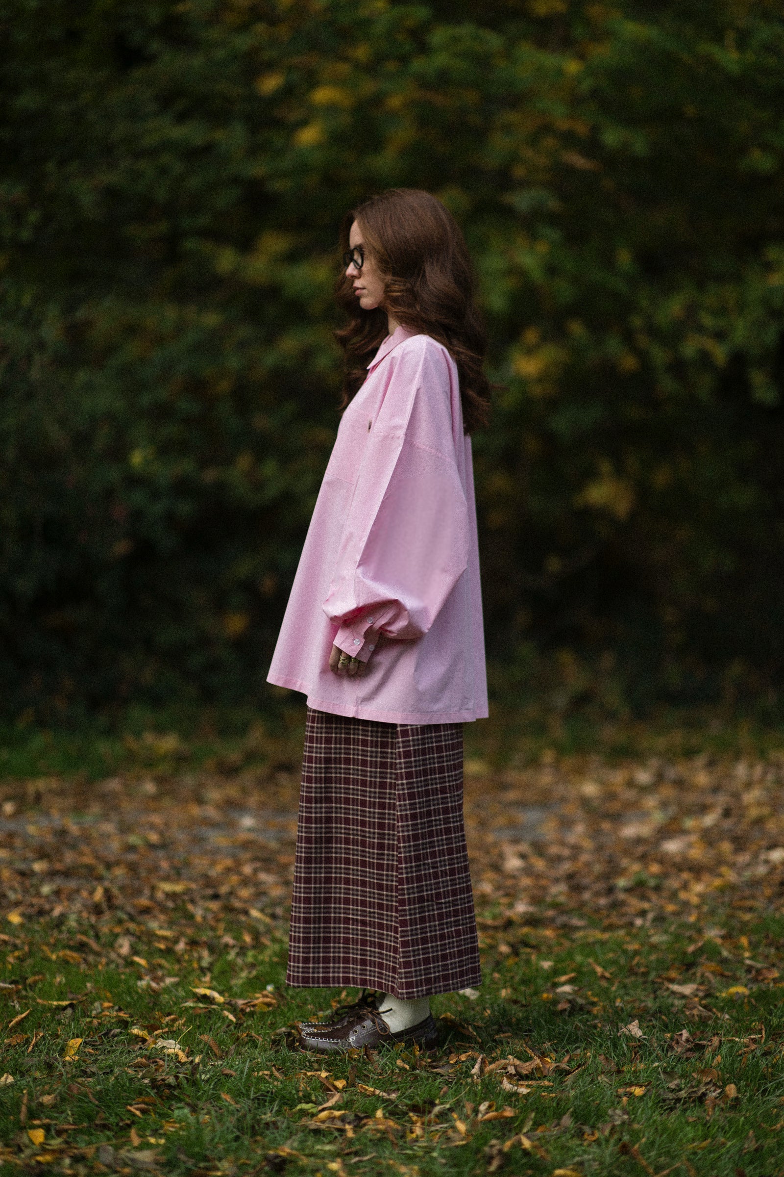 cmfe. oversized poplin shirt - blush