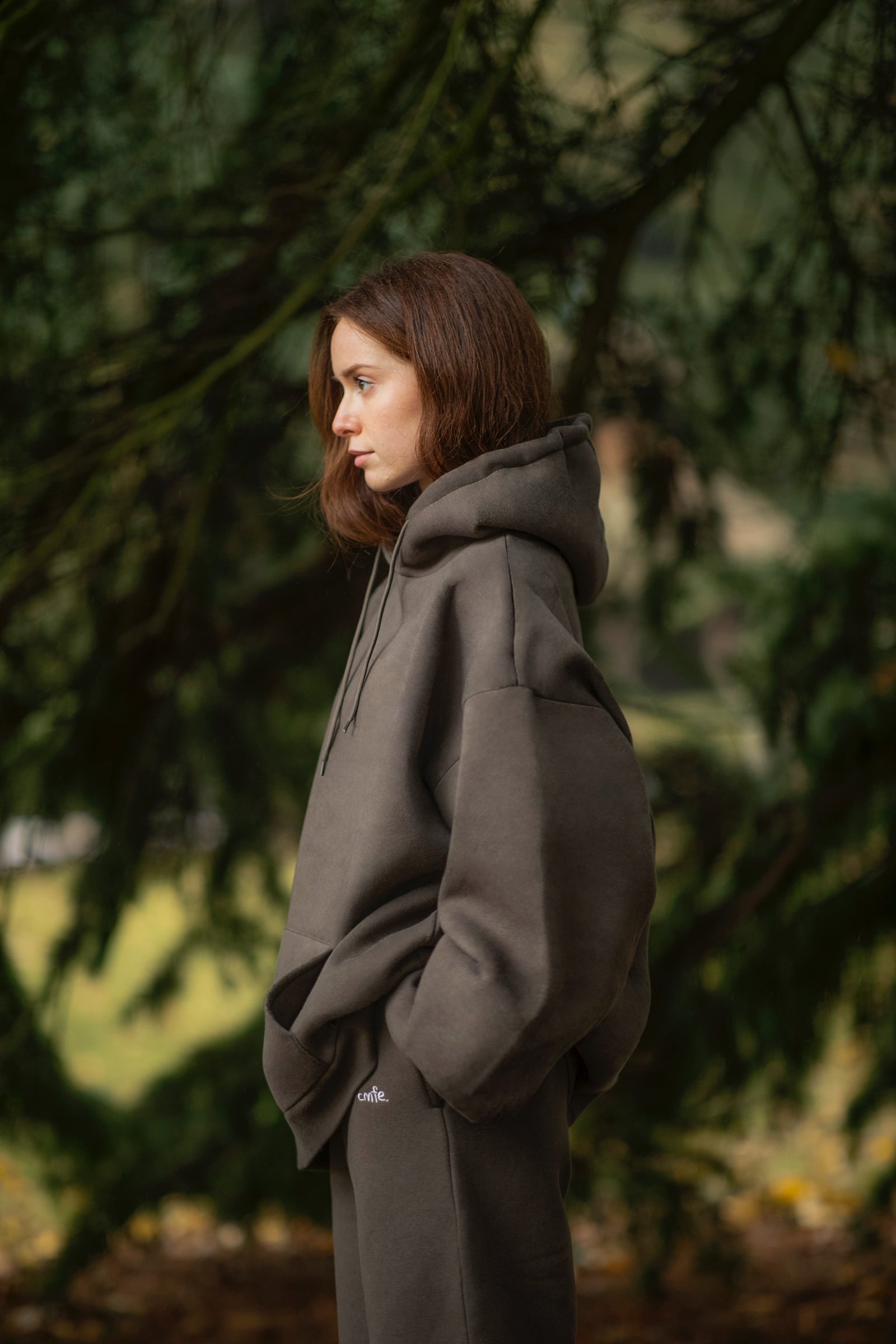 cmfe. hoodie - major brown – COMFEE.