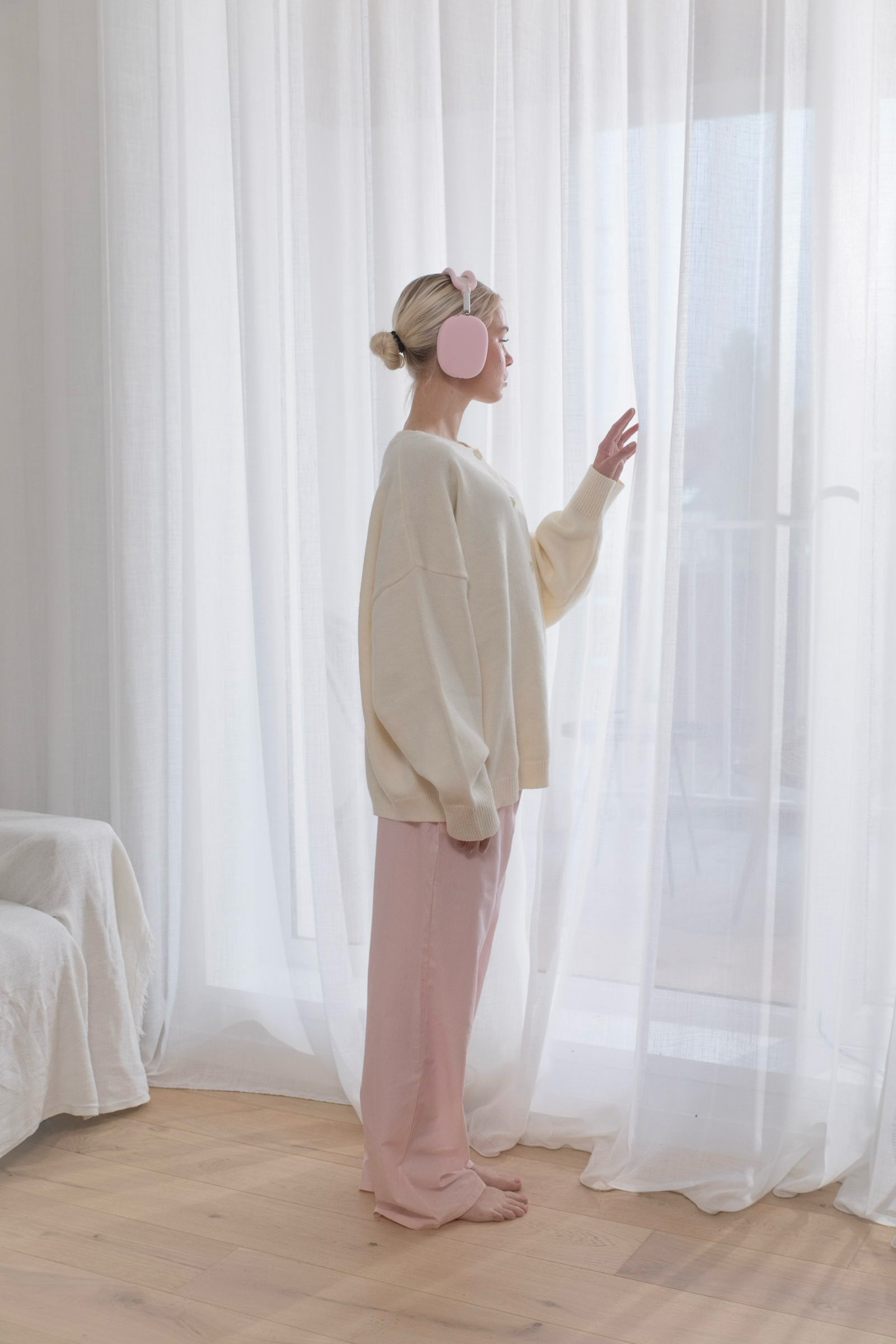 cmfe. lazy pants - pink