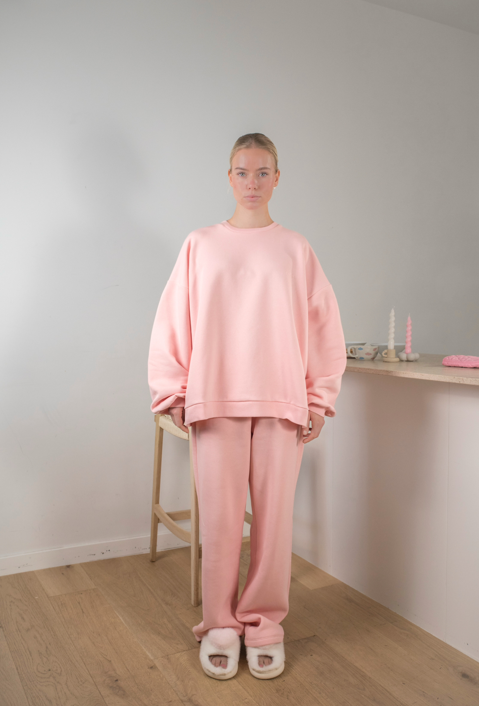 cmfe. sweatshirt - pink