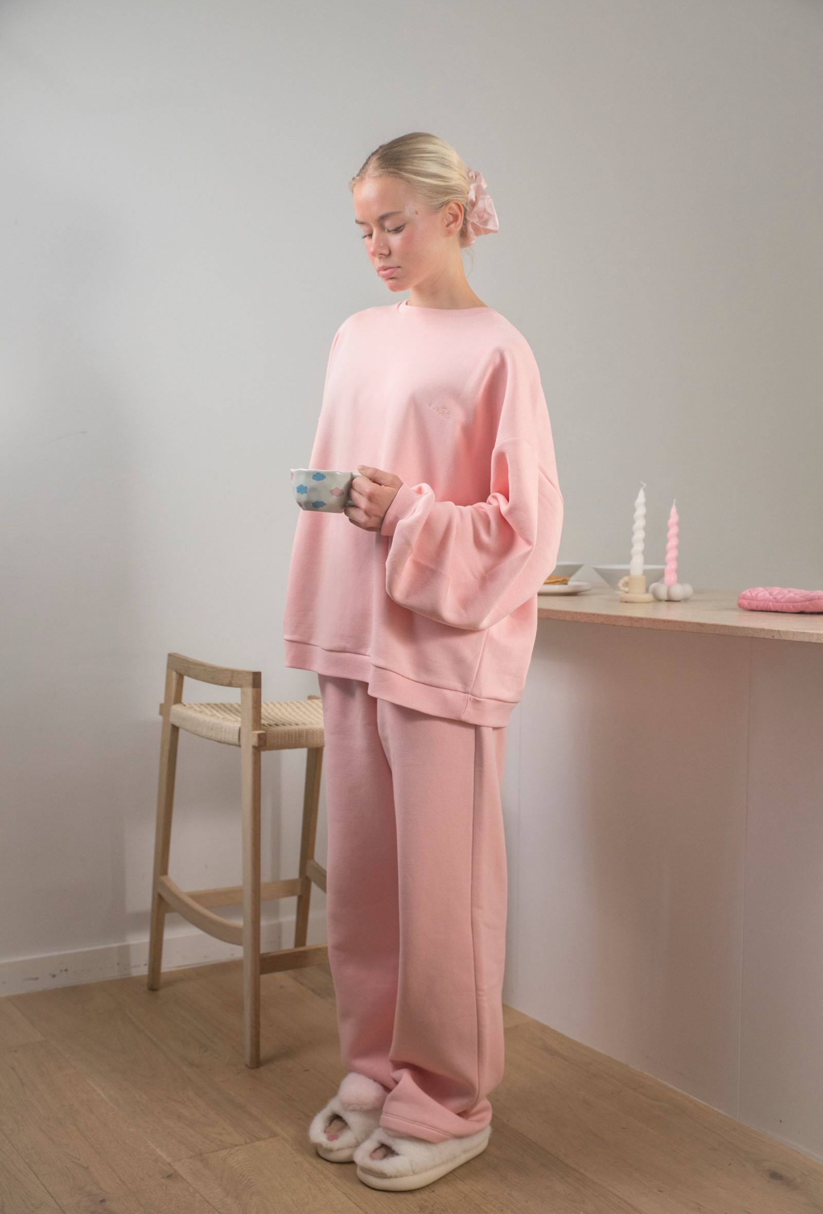 cmfe. sweatshirt - pink