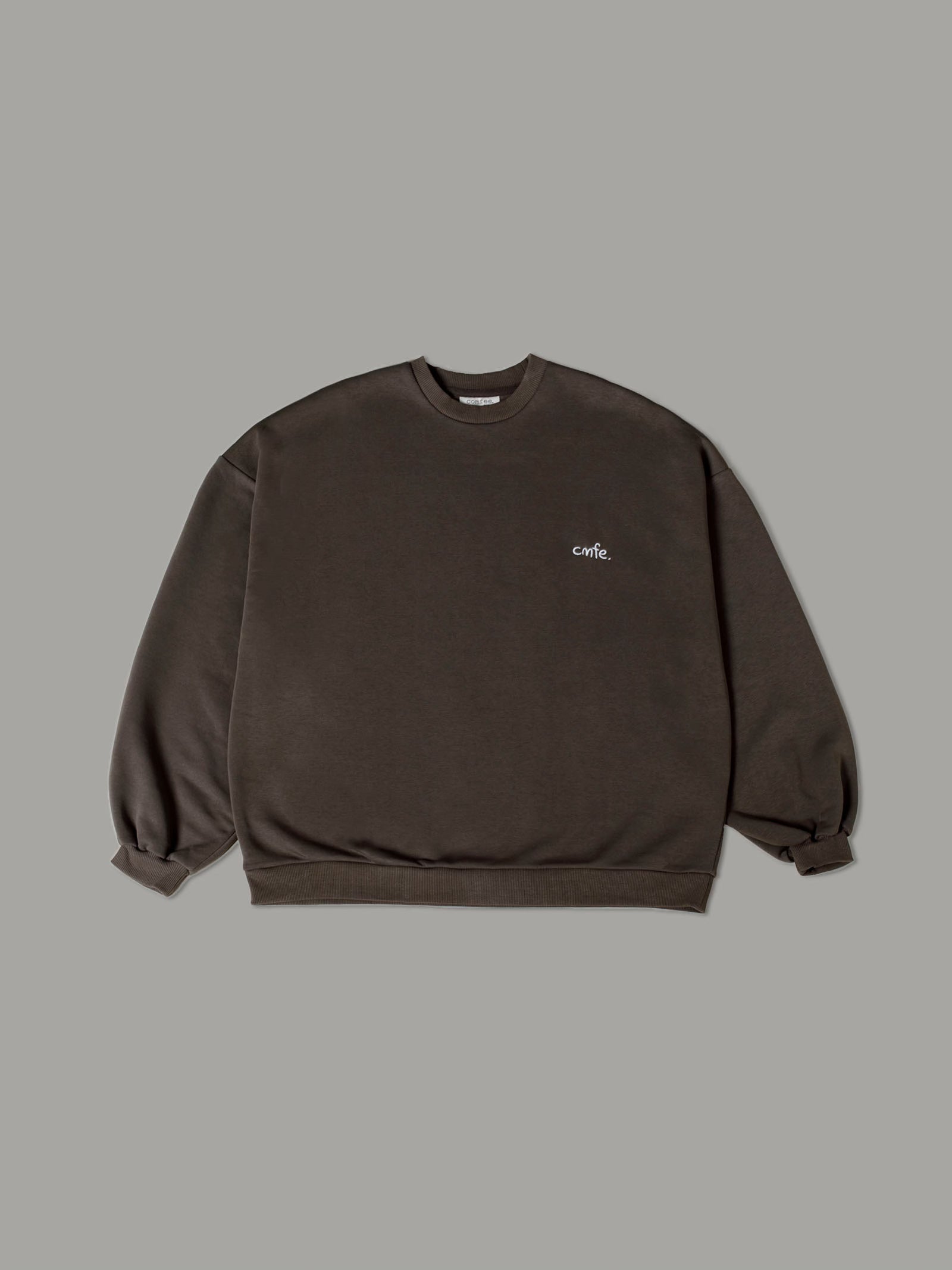 cmfe. sweatshirt - major brown