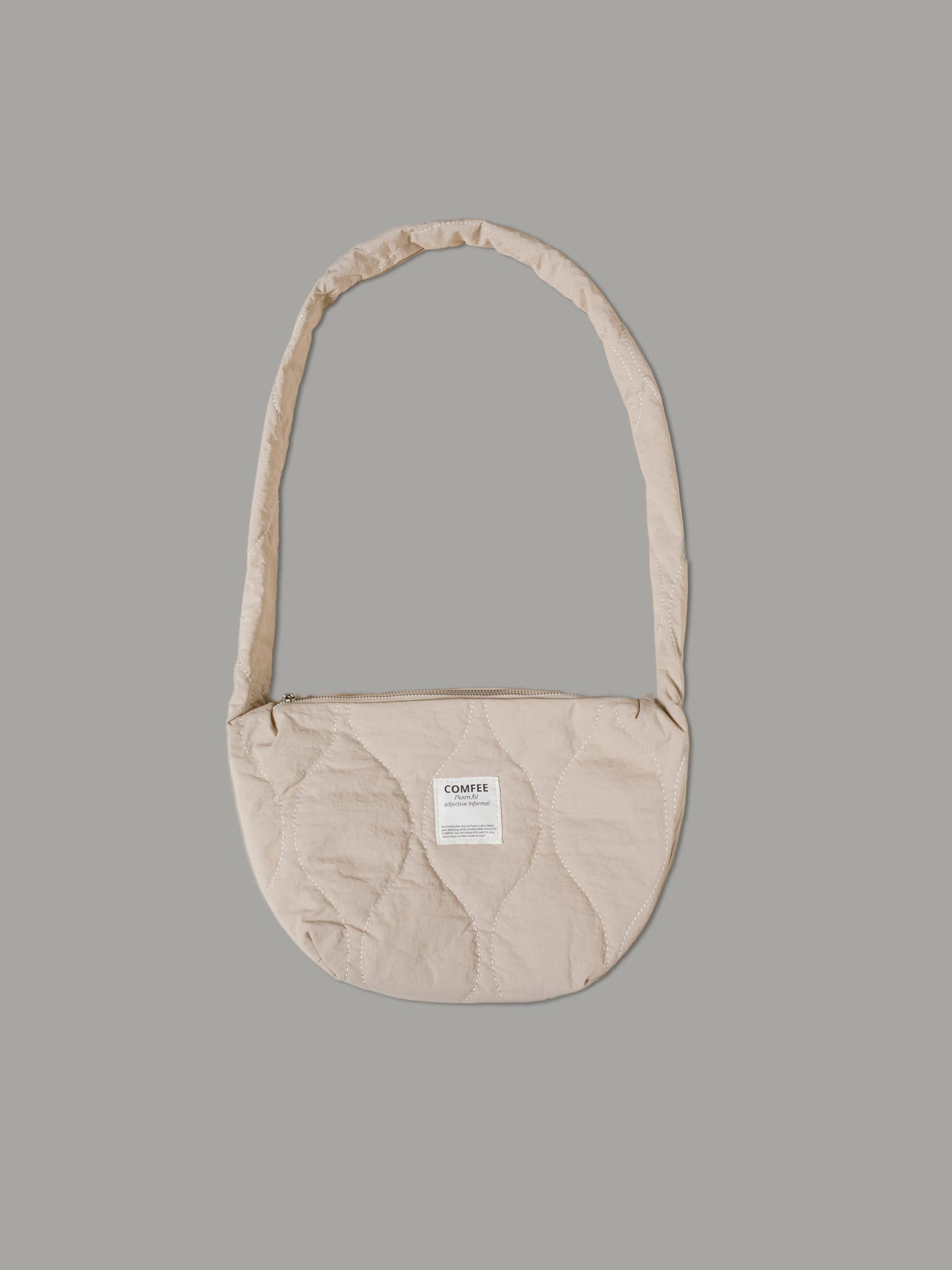 PILLOW crossbody bag - stone