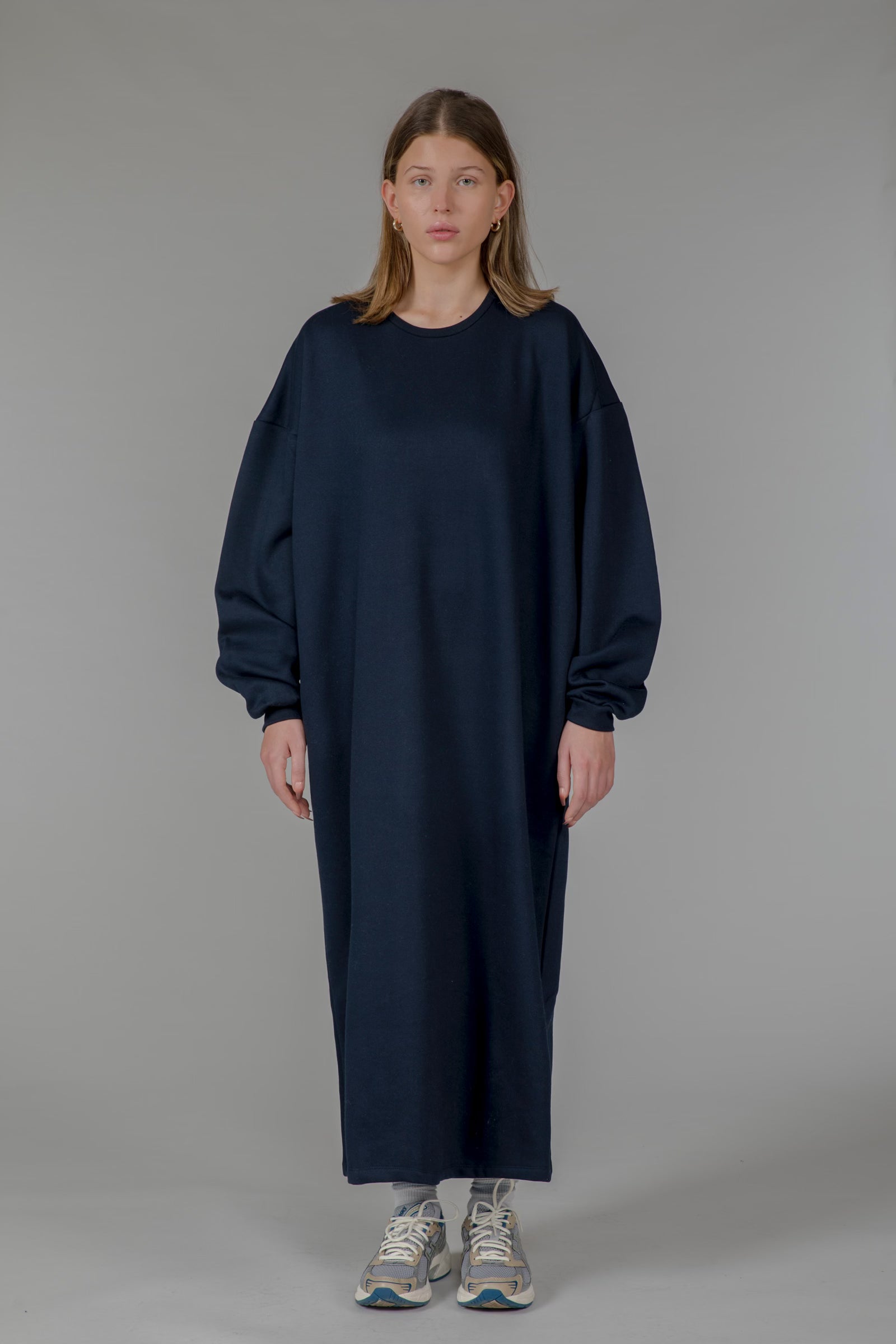 COMFEE. jumper dress - navy