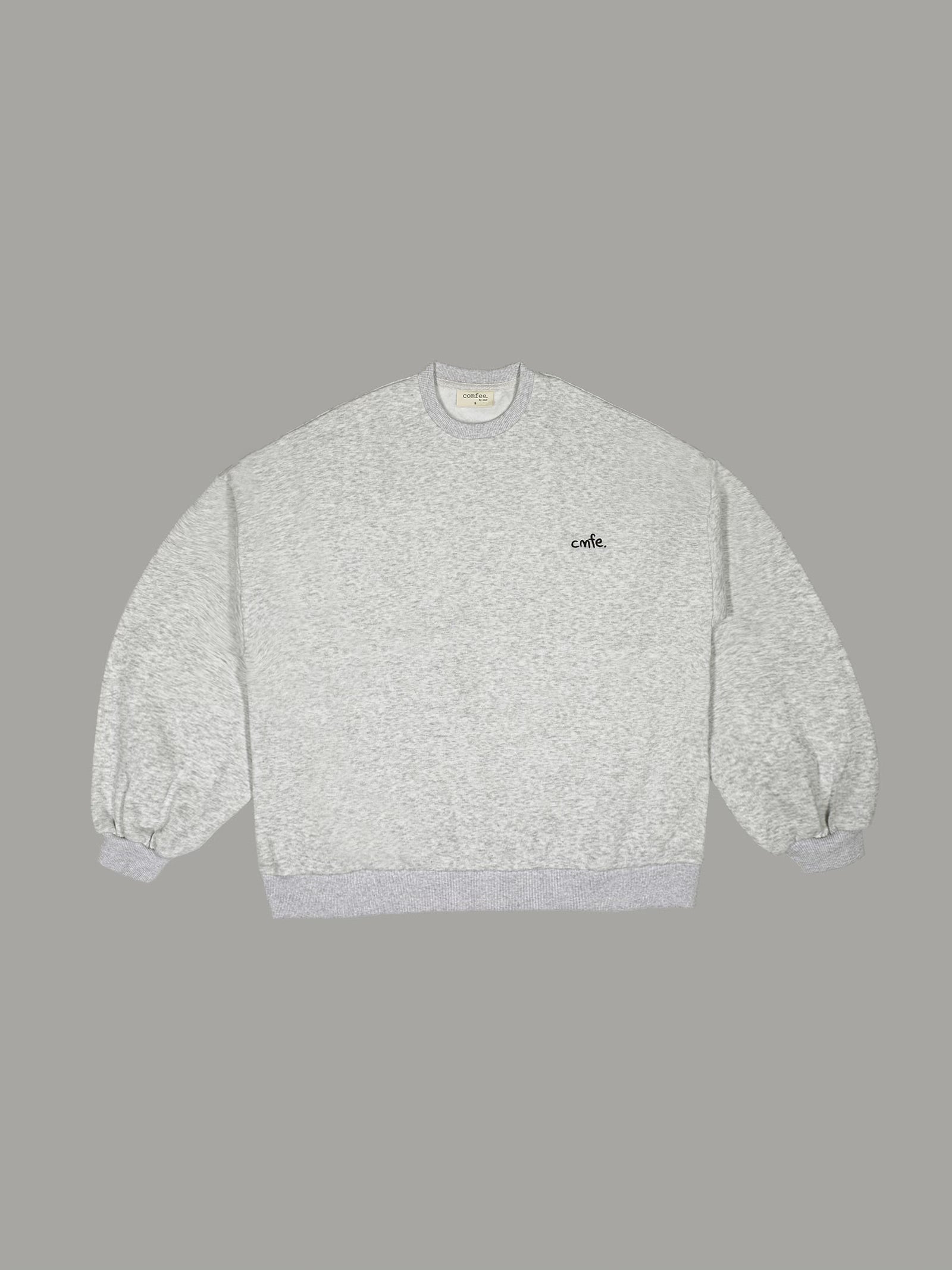 cmfe. sweatshirt - light grey