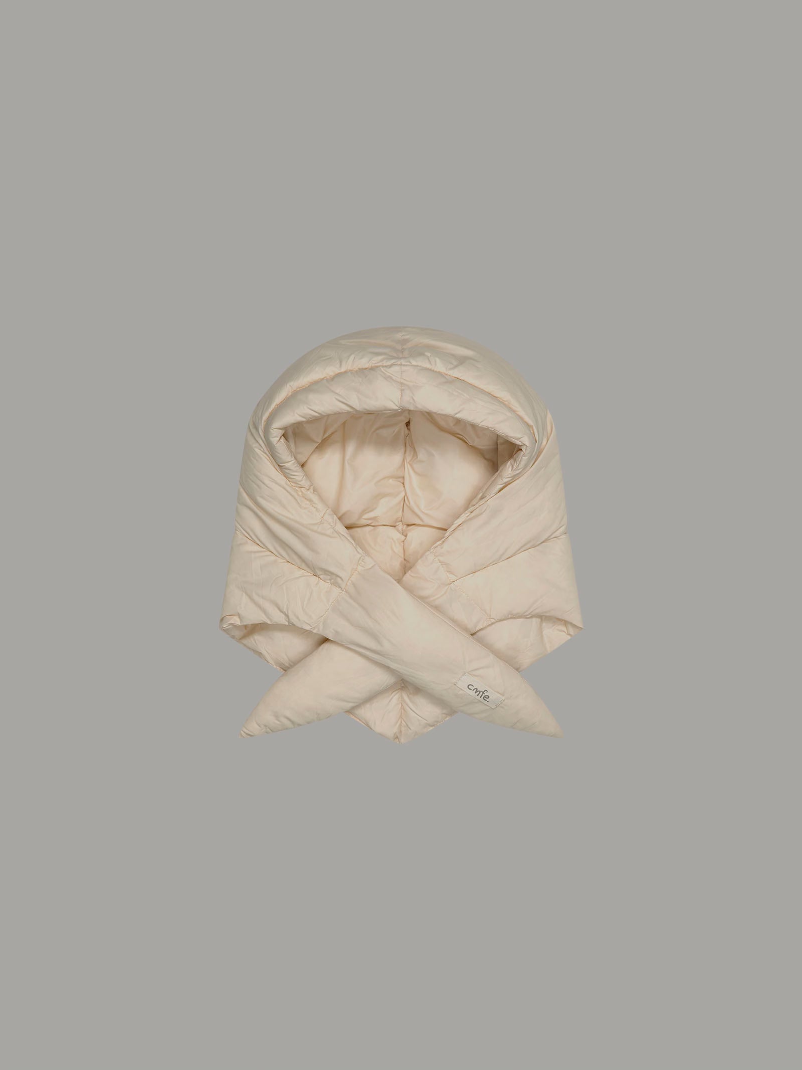 puffer babushka - beige