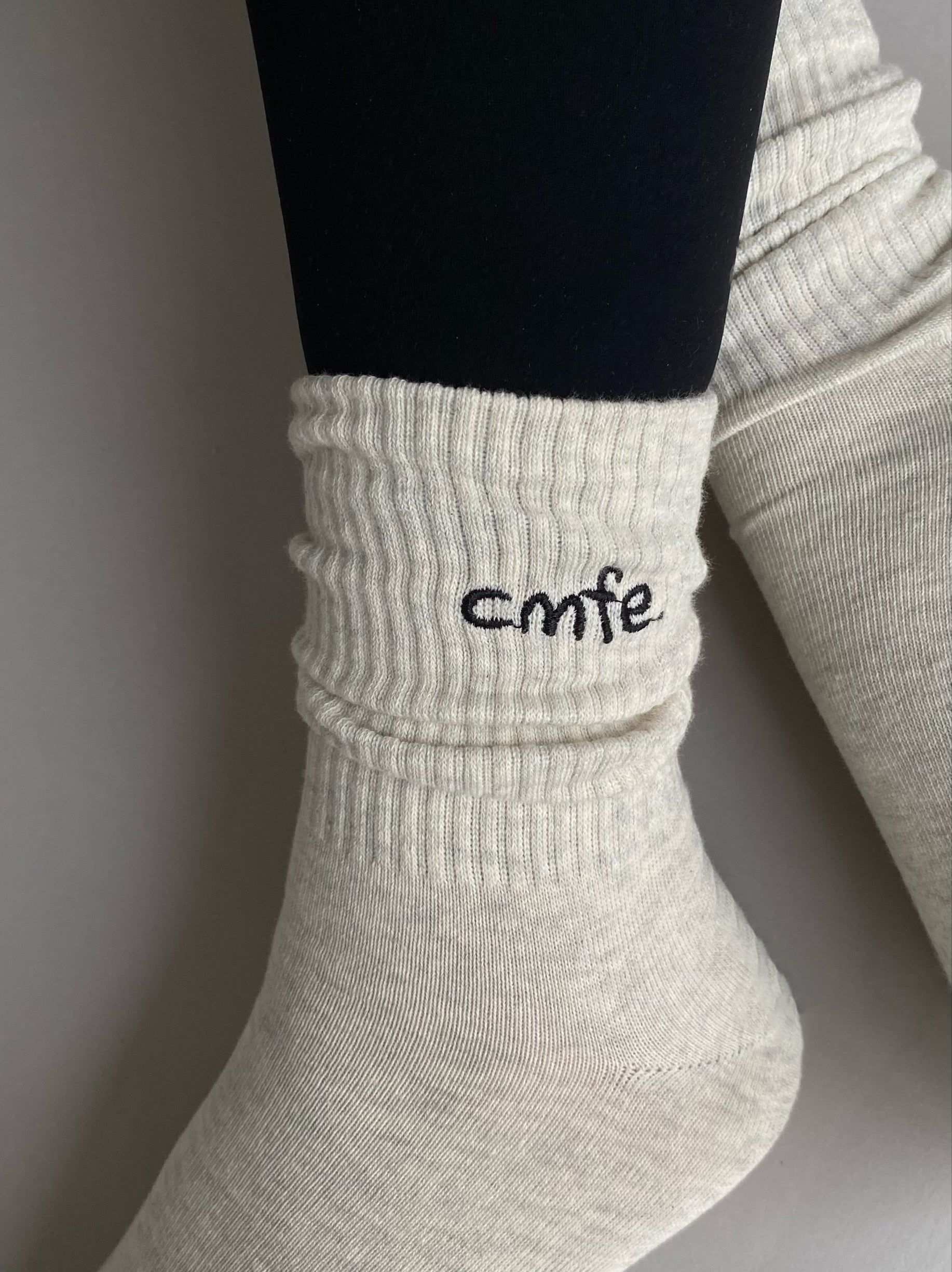 cmfe. socks - light grey melange