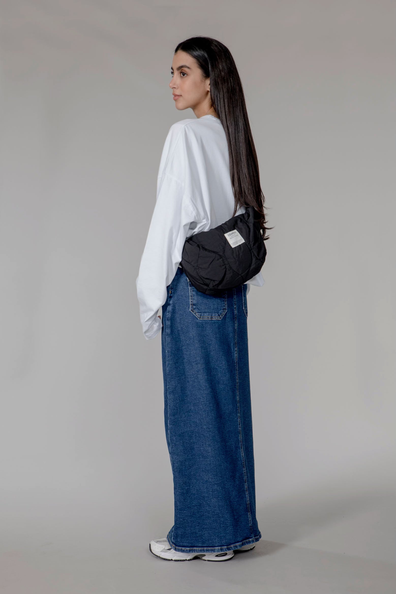 PILLOW crossbody bag - black