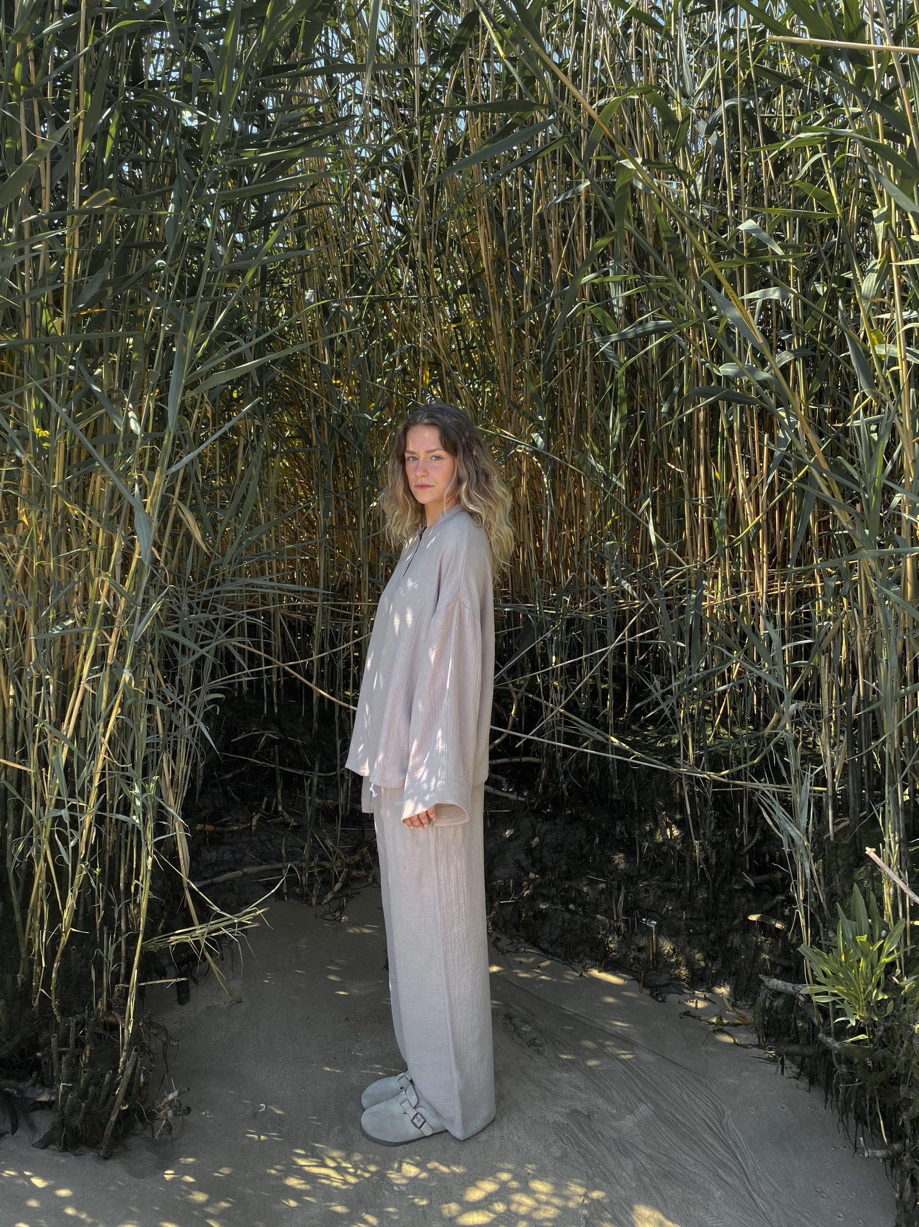 cmfe. sunset muslin set - dust