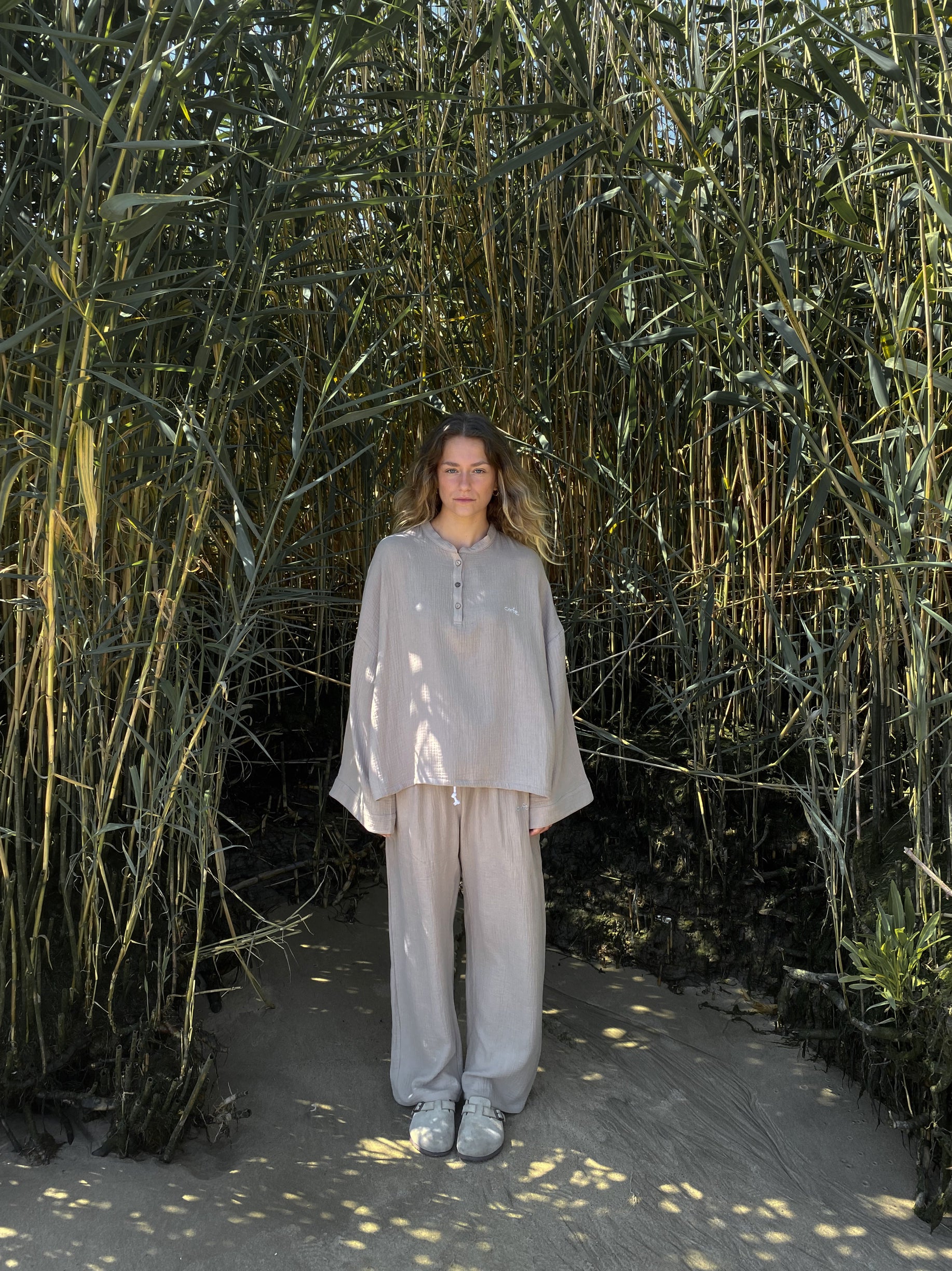 cmfe. sunset muslin set - dust