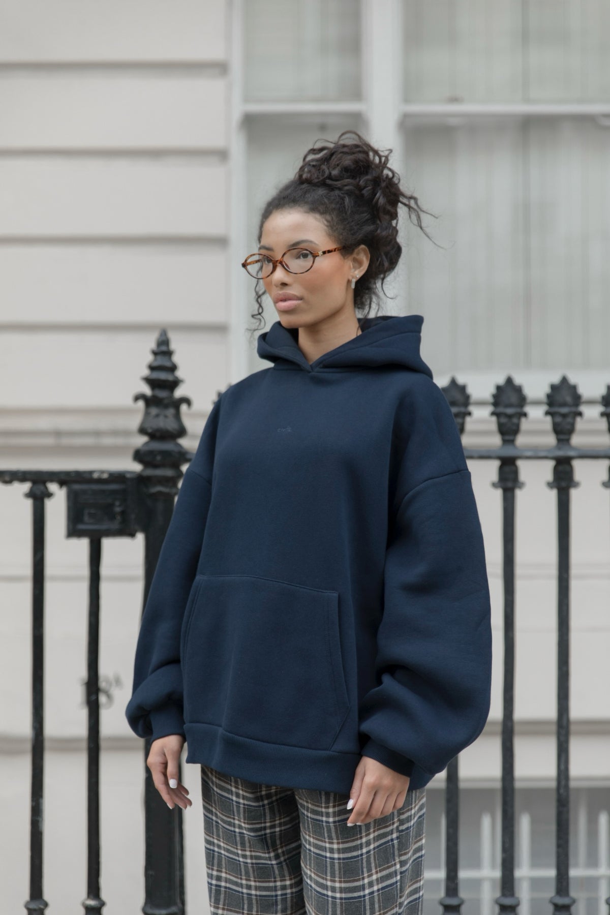 cmfe. hoodie - midnight blue – COMFEE.