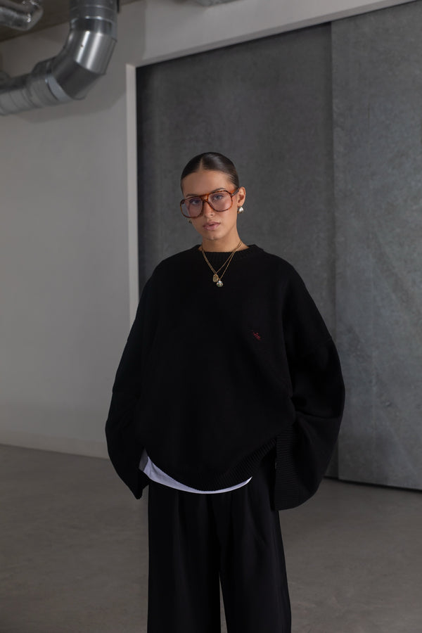 mono knitted jumper