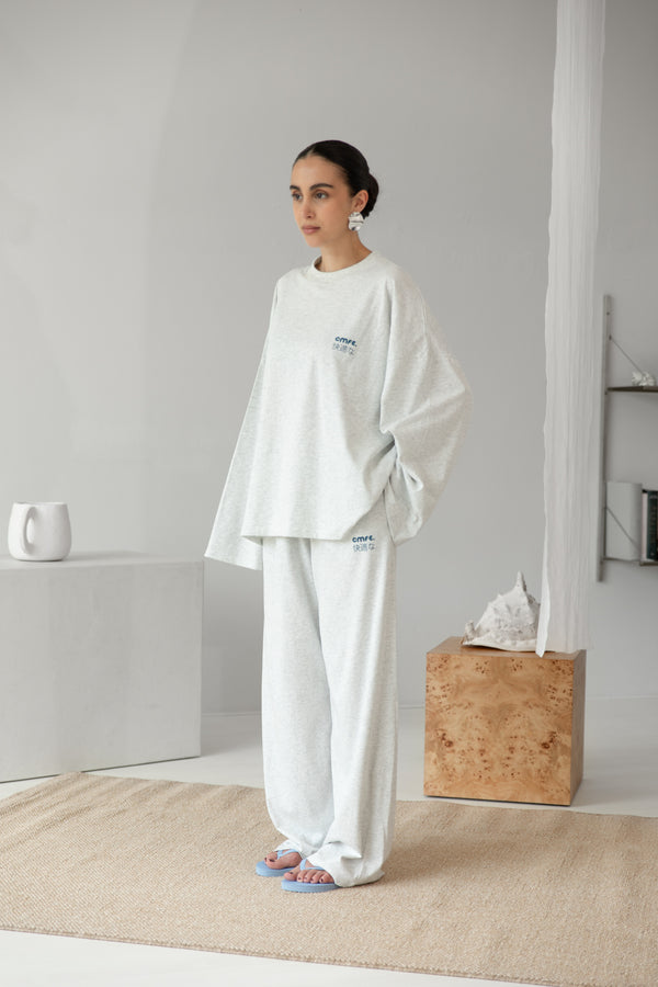 cmfe. summer set - melange grey