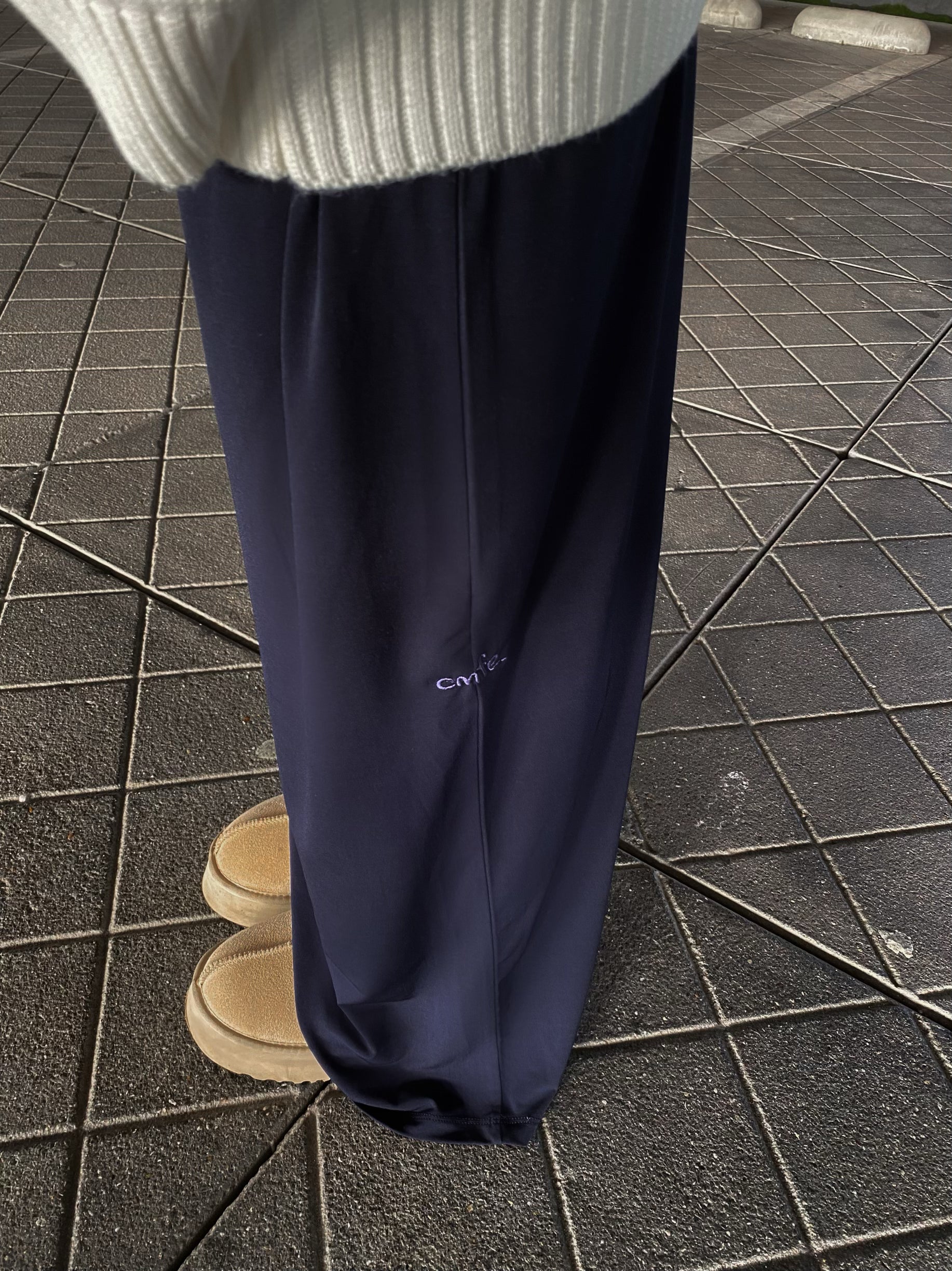 cmfe. skirt - navy blue – COMFEE.