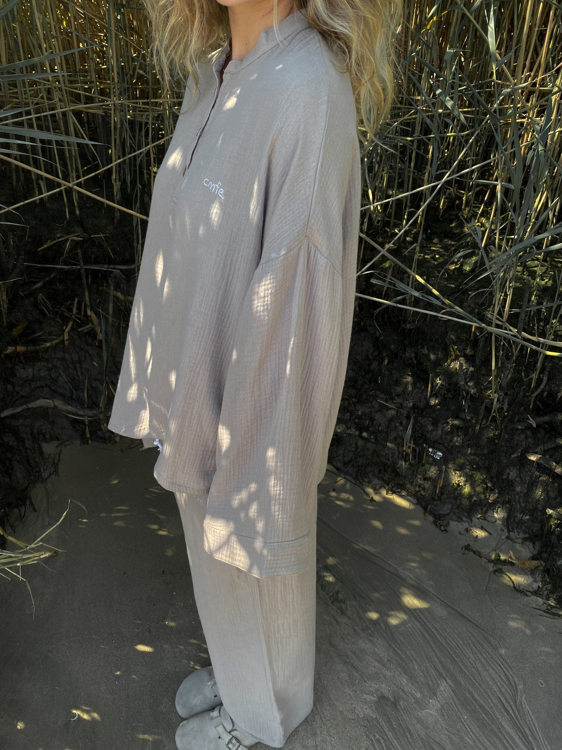 cmfe. sunset muslin set - dust – COMFEE.